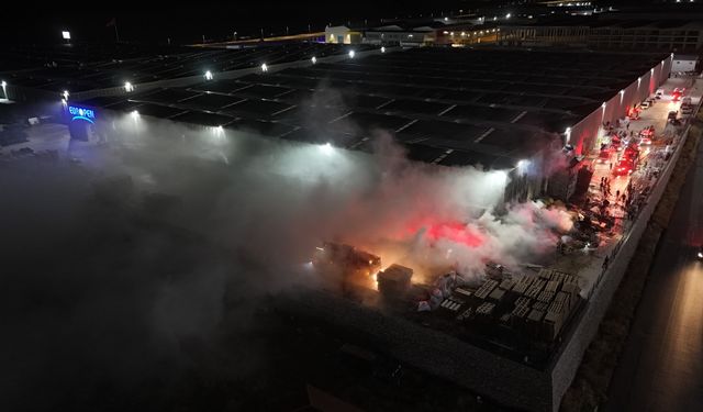 Eskişehir’de yangın paniği: Fabrika alevlerin ortasında kaldı!