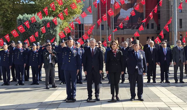 Eskişehir’de 19 Eylül Gaziler Günü için anlamlı tören