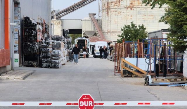 Eskişehir'deki fabrikada yüksekten düşen işçi öldü!