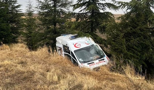 Eskişehir'de ambulans kazası: İçerisinde hasta vardı!