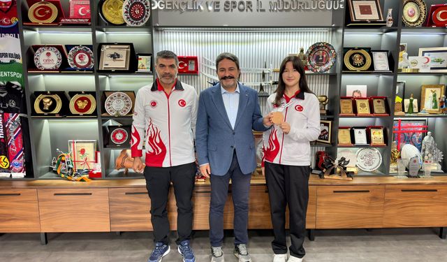 Eskişehirli Rabia Şafak dünya üçüncüsü oldu