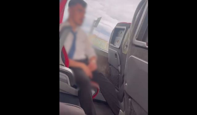 Eskişehir-Alanya otobüsünde iğrenç görüntüler! Muavin gözaltına alındı