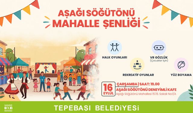 Eskişehir'de mahalle kültürünü buluşturan şenliğin yeni adresi belli oldu