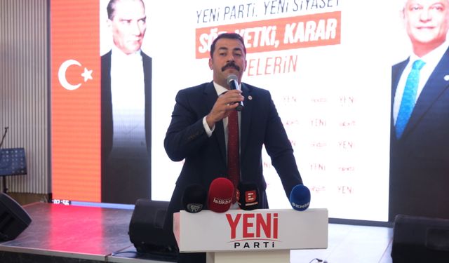 Yalaz hedefi açıkladı: Tepebaşı’nda YENİ Parti’yi birinci yapacağız!