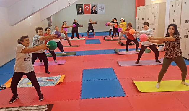 Sivrihisar’da kadınlar pilates ile form tutacak