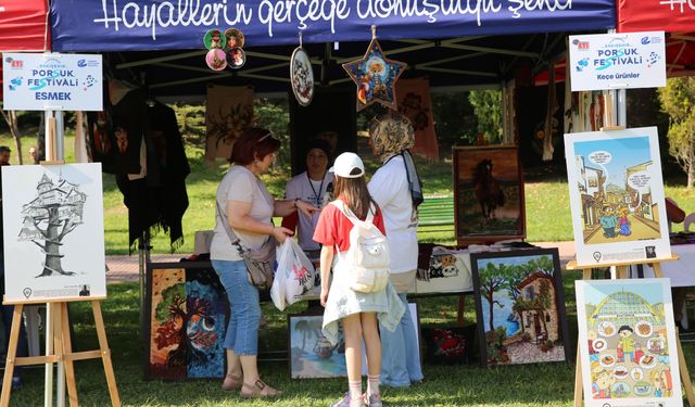 Porsuk Festivali’nde Kentpark’ta  atölye zamanı
