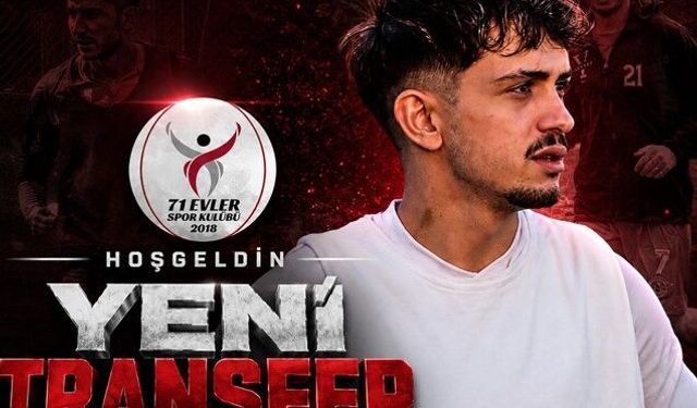 71 Evlerspor Mirza’yı kadrosuna kattı
