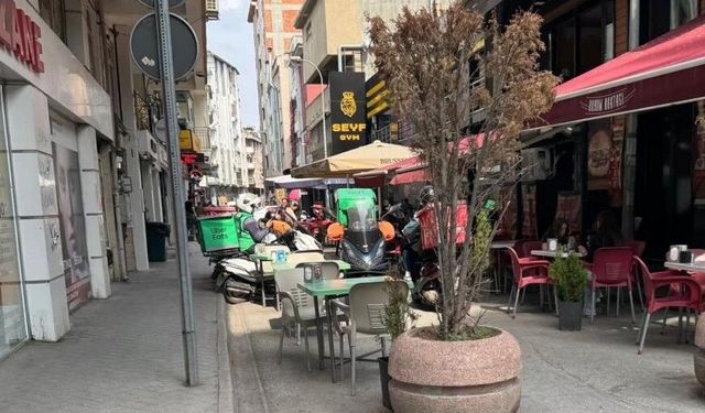 Eskişehir’de yasak olmasına rağmen aynı görüntü!