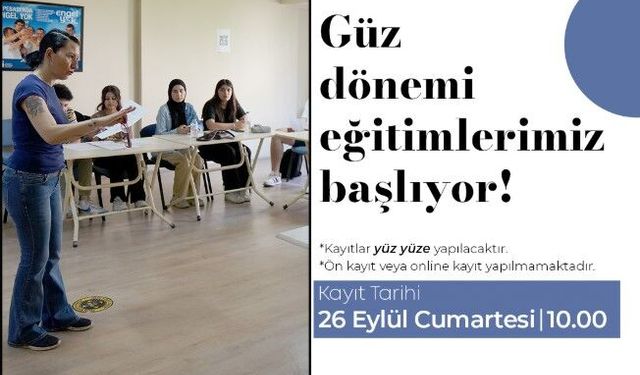 Eskişehir'de 37 farklı kurs için kayıtlar başlıyor: Yarın başlıyor!