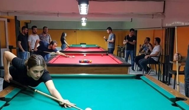 Bilardo heyecanı başladı