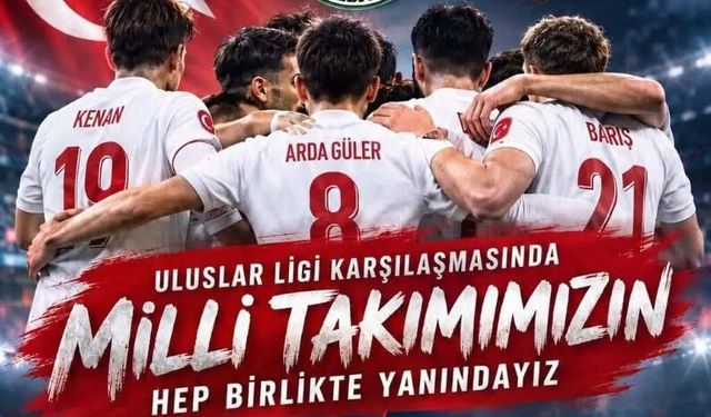 Milli maç heyecanı İnönü’yü saracak: Tüm halk davet edildi