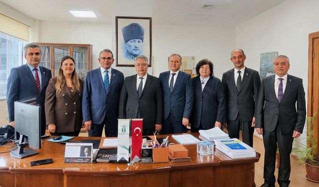 Ertoy’un yeni görevindeki ilk ziyaretçileri meslektaşları oldu