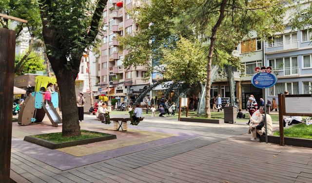 Eskişehir Hamamyolu’nda çocuk parkı hafta sonu doldu
