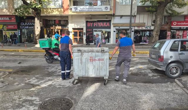 Eskişehir’de patlayan çöp konteynerinde bu kez yangın çıktı!