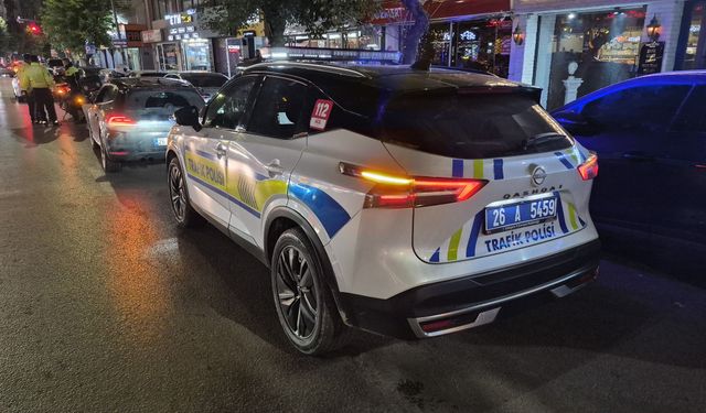 Eskişehir'de abartı egzoz kontrolü sırasında ortalık karıştı!