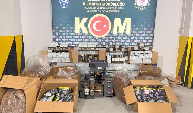 Eskişehir’de kaçakçılık operasyonu: Yüklü miktarda ürün ele geçirildi