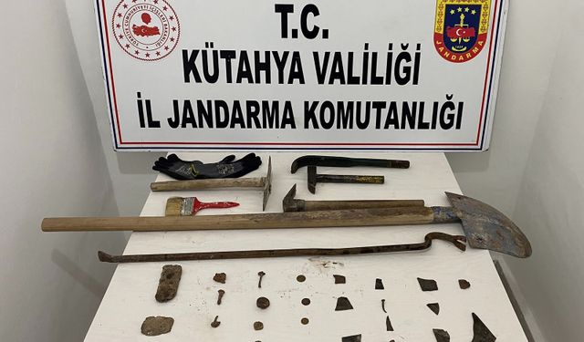 Kütahya'da  Jandarmadan Anadolu Mirası operasyonu!