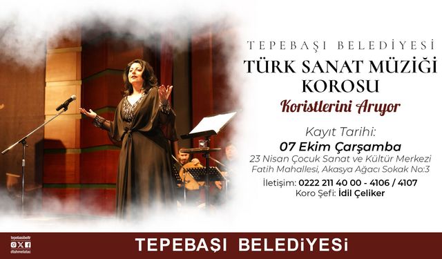Eskişehir'de sanatseverlere çağrı: Kayıtlar başladı