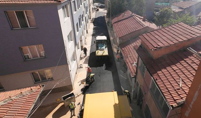 Eskişehir’de o mahallede asfalt mesaisi başladı!