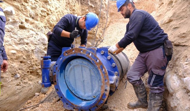 Eskişehir’de 880 metrelik içme suyu hattı yenilendi
