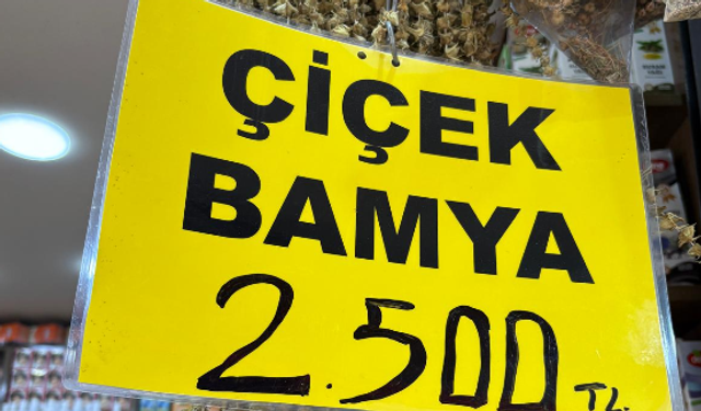 Eskişehir'de kuru bamya fiyatı cep yakıyor