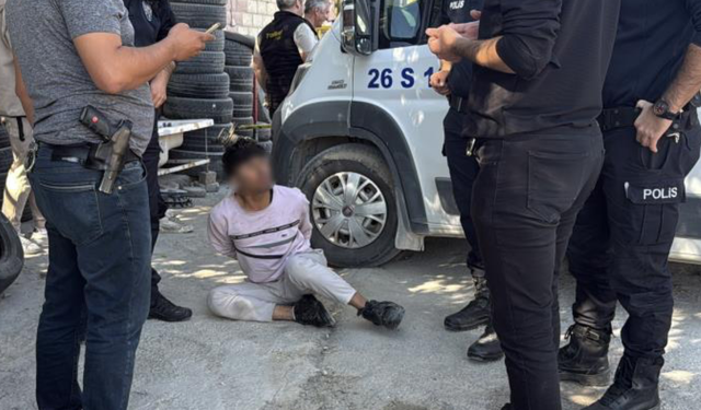 Eskişehir’de kovalamaca! 16 yaşındaki şüpheli yakalandı