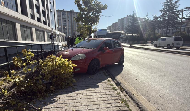 Eskişehir’de alkollü sürücünün tehlikeli yolculuğu kazayla bitti
