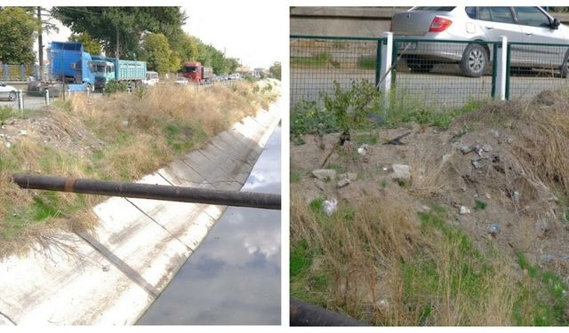 Eskişehir'deki kanalın hali tepki topladı: Mahalleli çözüm istiyor!