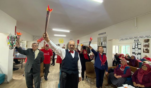 Eskişehir’de büyüklerden 29 Ekim kutlaması