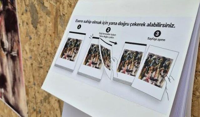 Doktorlar Caddesi’nde alışılmışın dışında sanat sürprizi