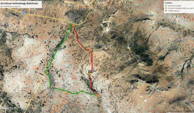 Eskişehir’de hangi yol kapanacak? Sürücüler için alternatif güzergah açıklandı!