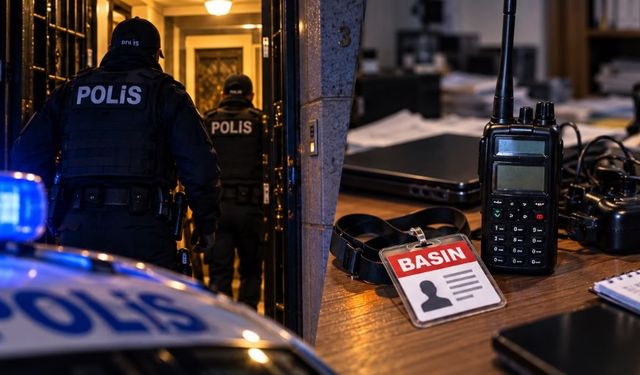 Eskişehir'de kendisini gazeteci olarak tanıttı: Evine baskın yapıldı!