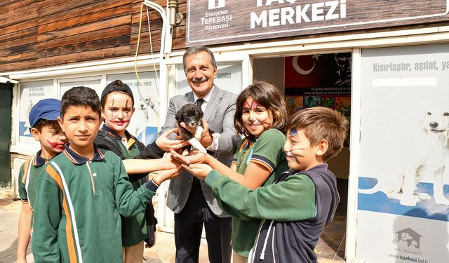 Tepebaşı’nda binlerce can dost yeni yuvalarına kavuştu