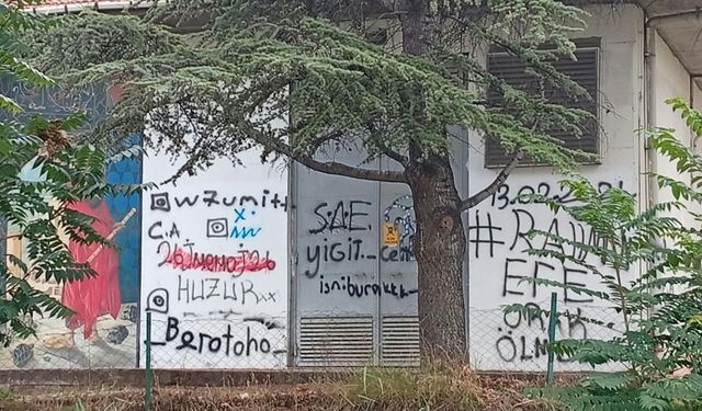 1. Eskişehir’de trafonun hali görenleri rahatsız ediyor