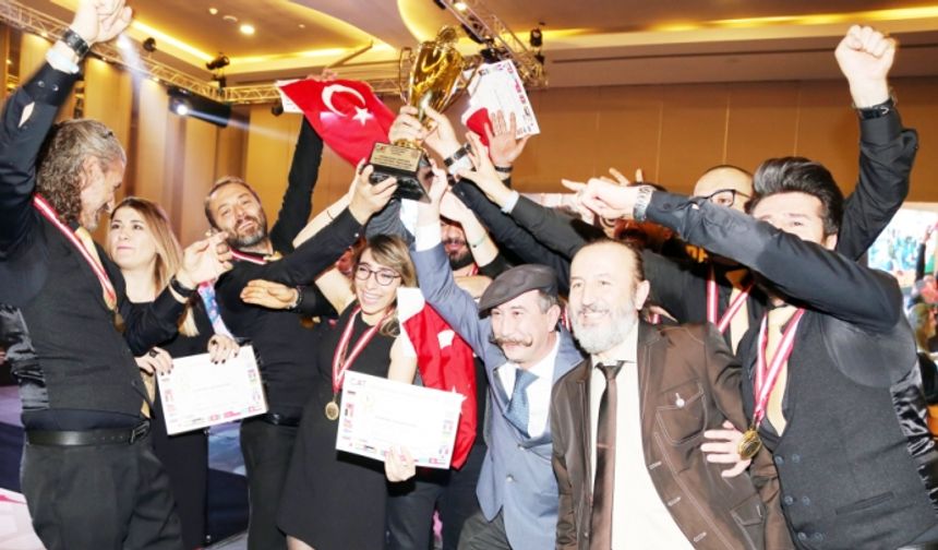 MUSTAFA CEYLAN, DÜNYA KUAFÖRLERİNİ BULUŞTURDU