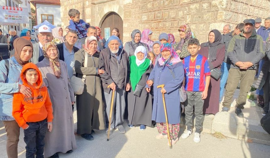 Bilecik’ten bir kafile umreye uğurlandı