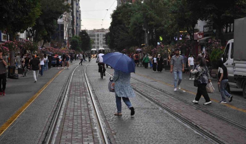Eskişehir'de bahar havası yerini yağmura bırakıyor!