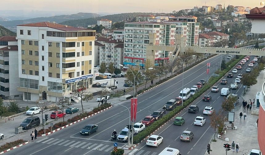 Bilecik'te trafik sorunu artarken, araç sayısı...