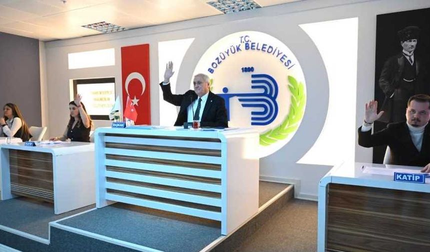 Bozüyük Belediyesi 2025 bütçesini onayladı: Tam 1.4 milyar TL