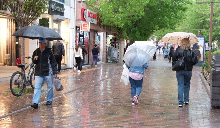 Meteoroloji'den Eskişehir'e uyarı: Yağış kapıda!