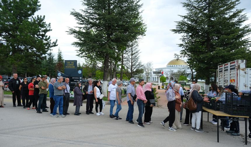 Eskişehir'de belediyeden duygulandıran jest