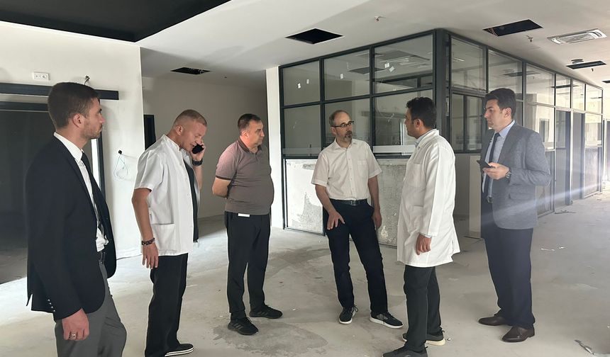 İl Sağlık Müdürü’nden AFSÜ Hastanesi’ne ziyaret