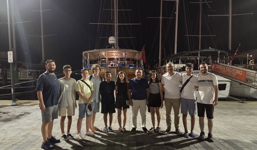 LGS Şampiyonları Marmaris’te tatil yaptı