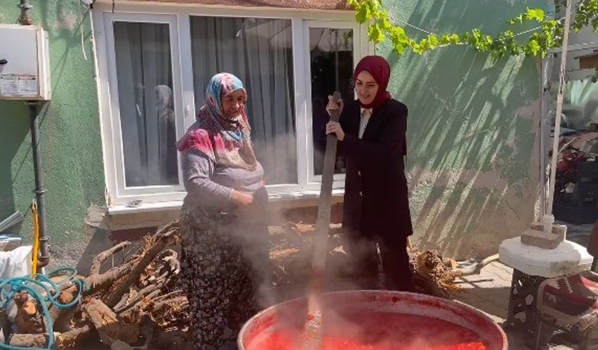 Bilecik'te yöresel salça tanıtımı için önemli adım