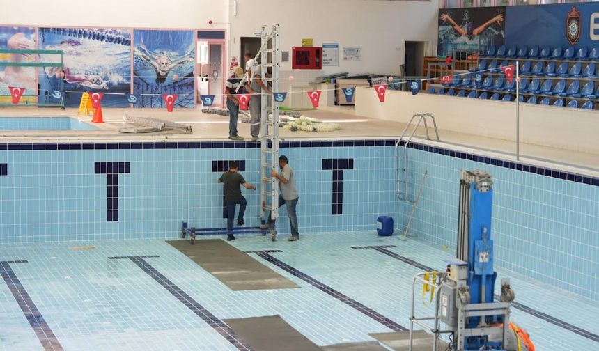 Eskişehir'de Kentpark Yüzme Havuzu'nda yenilenme zamanı