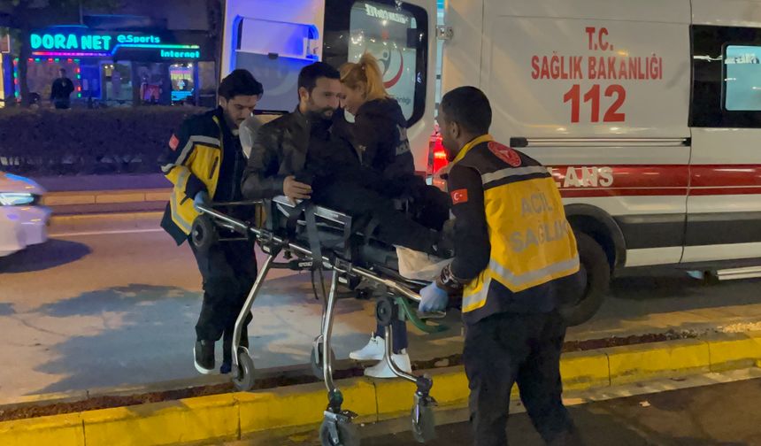 Eskişehir'de hastaneye kaldırılırken elinden bile düşürmedi!