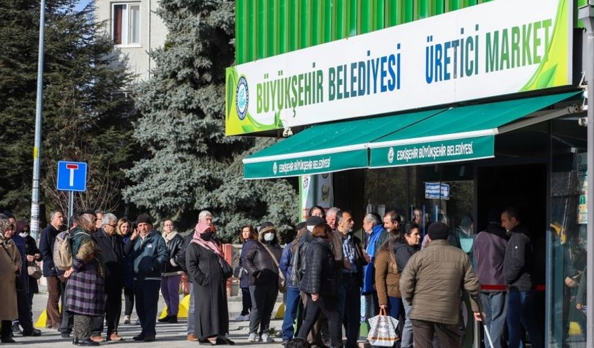 Eskişehir'de üretici marketler nerede hizmet veriyor?