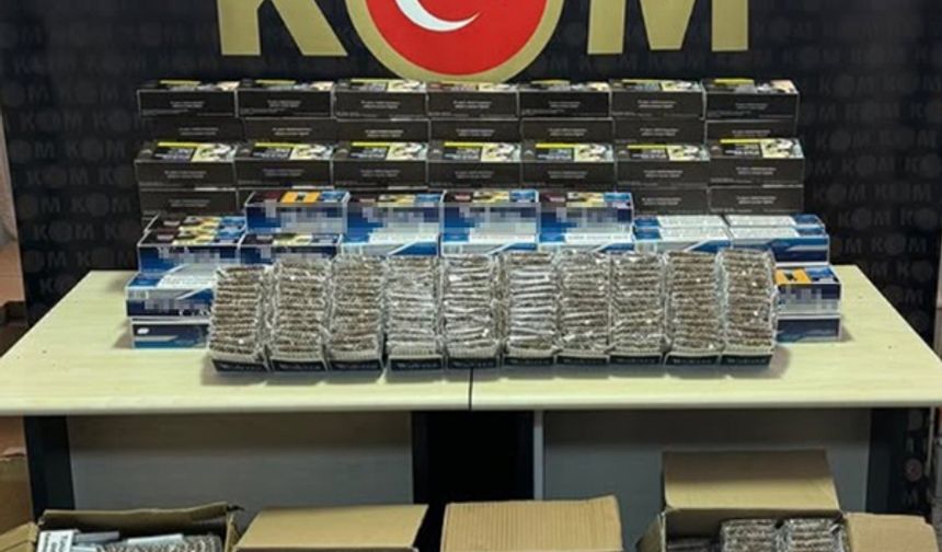 Bozüyük’te Emniyet'ten kaçakçılık baskını