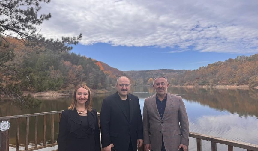 Mustafa Varank, Bozcaarmut Göleti’nde ağırlandı