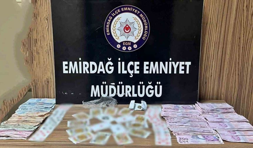 Afyon polisten kumar operasyonu